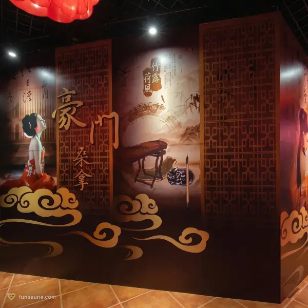 Selection runway wall at Familia Nobre, Macau