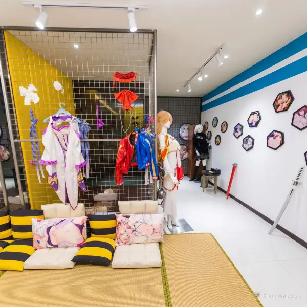Cosplay costume room at Majesty Spa, Macau
