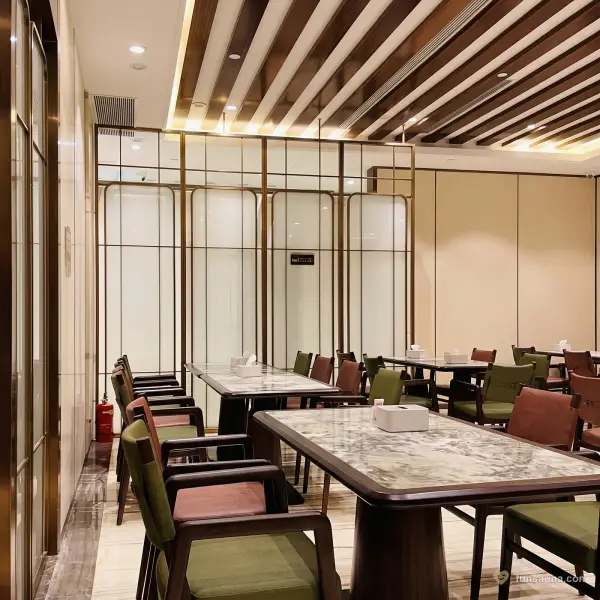 Dining area at Number Nine Spa, Macau